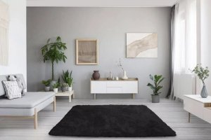 Strado Dywan Shaggy 60x90 BlackSky (Czarny) 3