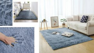 Strado Dywan Shaggy 60x90 SilverFur (Jasny Szary) 14