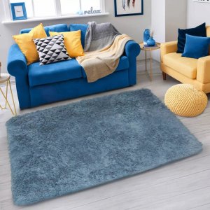 Strado Dywan Shaggy 60x90 SilverFur (Jasny Szary) 2