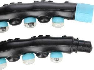 HMS Hhp006 Black-blue Hula Hop Masujący Z Magnesami 98cm Hms 6