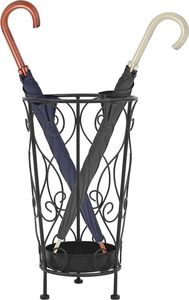 Elior Czarny metalowy stojak na parasole w stylu vintage - Selvis 6
