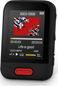 Sencor Odtwarzacz MP3 MP4 SFP 7716RD 16GB Bluetooth wyświetlacz 1,8 cala 2
