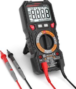 Habotest Multimetr cyfrowy z latarką Habotest HT118C, True RMS, NCV, testowanie akumulatorów 3