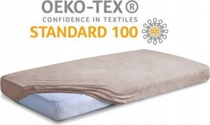 Matex MATEX PRZEŚCIERADŁO FROTTE 140X70 BEŻ 2