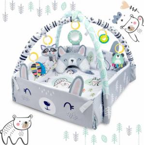 Ricokids Mata interaktywna edukacyjna 110 x 100 cm Królik 6