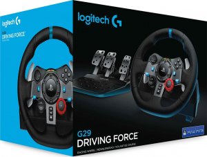Kierownica Logitech G29 Racing Wheel (941-000112) + Shifter G29, G920 Driving Force (941-000130) 5