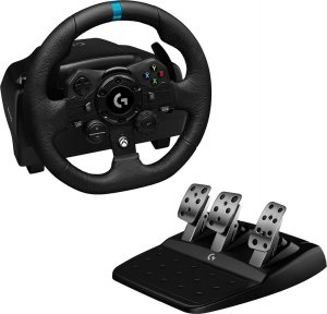 Kierownica Logitech G923 Xbox Series X|S/Xbox One/PC (941-000158) + Shifter G29, G920 Driving Force (941-000130) 2