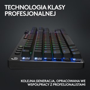 Klawiatura Logitech PRO X TKL Lightspeed GX Brown (920-012136) + Mysz Logitech G PRO X SuperLight 2 (910-006630) 47