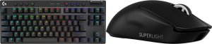 Klawiatura Logitech PRO X TKL Lightspeed GX Brown (920-012136) + Mysz Logitech G PRO X SuperLight 2 (910-006630) 77
