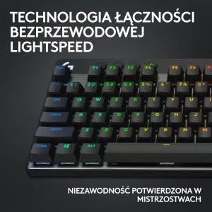 Klawiatura Logitech PRO X TKL Lightspeed GX Brown (920-012136) + Mysz Logitech G PRO X SuperLight 2 (910-006630) 99