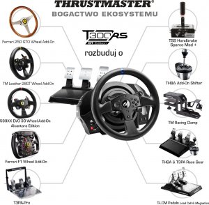 Kierownica Thrustmaster T300RS GT (4160681) + Lewarek TH8S (4060256) 7