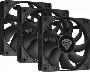 Obudowa GENESIS Irid 505 V2 MIDI TOWER (NPC-1517) + Wentylatory Oxal 120 Czarny 3-pack (NGF-2043) 25