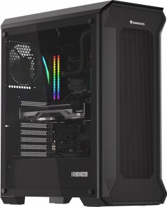 Obudowa GENESIS Irid 505 V2 MIDI TOWER (NPC-1517) + Wentylatory Oxal 120 Czarny 3-pack (NGF-2043) 5