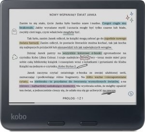Czytnik Kobo Czytnik Kobo Libra Colour + Etui Cover Sleep 10