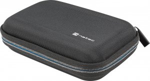 Torba Natec Torba Natec Doberman 17.3" (NTO-0769) + Etui na dysk twardy Krill 2 Czarne (NET-2053) 17