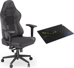 Fotel Endorfy Scrim BK (EY8A001) czarny + Endorfy Floor Pad FP120R (EY8G001) 45