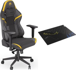 Fotel Endorfy Scrim YL (EY8A003) żółty + Endorfy Floor Pad FP120R (EY8G001) 45