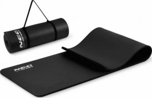 Neo-Sport Mata treningowa NS-923 183 cm x 60 cm x 1.5 cm czarna 3