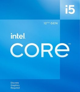 Procesor Intel Core i5-12400F, 2.5 GHz, 18 MB (BX8071512400F) + Endorfy Fera 5 Black (EY3A011) 5