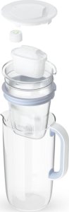 Dzbanek filtrujący Brita Glass 2,5L niebieski + 7 wkładów Maxtra Pro Pure Performance 3