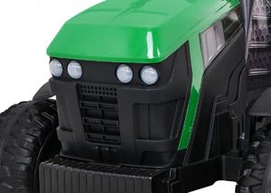 1life Traktor na akumulator Titanium Z Przyczepą Zielony 13