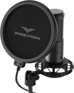 Mikrofon PREYON Buzzard Scream (PBS43B) + Klawiatura Preyon Blue Blitz Claw (PBBC87B) 4