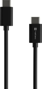 Ładowarka Natec Ribera 1x USB-A 1x USB-C 3 A (NUC-2140) + Kabel USB-C - USB-C 2 m Czarny 12