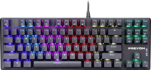 Klawiatura PREYON Brown Blitz Claw (PBRBC87B) + Mysz Preyon Falcon Gaming (PFG27B) 2