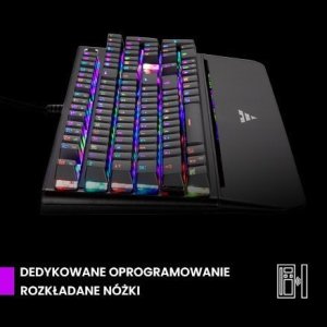 Klawiatura PREYON LONG Claw Brown (PLCB104B) + Mysz Preyon Owl Wireless (POW35B) 4