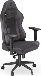 Fotel Endorfy Fotel Endorfy Scrim BK (EY8A001) czarny + Biurko Atlas L Electric Czarne 150cm x 78cm 2