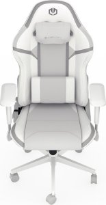 Fotel Endorfy Fotel Endorfy Scrim OWH (EY8A007) biały + Biurko Atlas L Electric Białe 150cm x 78cm 2