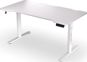 Fotel Endorfy Fotel Endorfy Scrim OWH (EY8A007) biały + Biurko Atlas L Electric Białe 150cm x 78cm 25