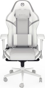 Fotel Endorfy Fotel Endorfy Scrim OWH (EY8A007) biały + Biurko Atlas L Electric Białe 150cm x 78cm 5