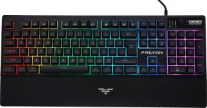 Klawiatura PREYON Klawiatura Preyon Long Claw Alpha (PLCA104B) + Podkładka gamingowa Preyon Falcon Speed XL (PFS90) 3