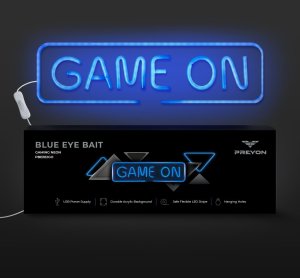 Mikrofon PREYON Mikrofon Osprey Scream (POS43B) + Neon ścienny GAME ON Blue Eye Bait (PPEB28WD) 15