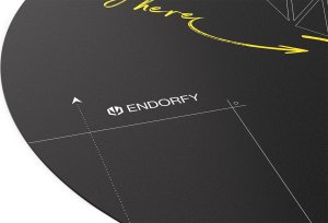 Fotel Endorfy Fotel Endorfy Meta RD czarno-czerwony (EY8A006) + Floor Pad FP110C 10
