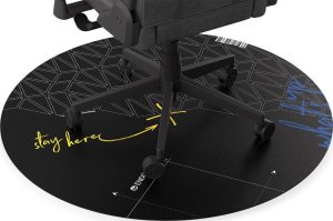 Fotel Endorfy Fotel Endorfy Meta BK czarny (EY8A005) + Floor Pad FP110C 15