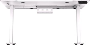Biurko Endorfy Biurko Endorfy Atlas L Electric Białe 150 cmx78 cm + Fotel Scrim OWH biały 6