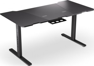 Biurko Endorfy Biurko Endorfy Atlas L Electric Czarne 150 cmx78 cm + Fotel Scrim BK czarny 4
