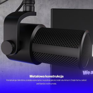 Mikrofon Endorfy Mikrofon Endorfy Solum Studio (EY1B009) + Słuchawki Viro Plus USB 9