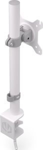 Biurko Endorfy Biurko Endorfy Atlas L Electric Białe 150 cmx78 cm + Uchwyt na monitor Atlas Single Onyx White 20