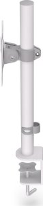Biurko Endorfy Biurko Endorfy Atlas L Electric Białe 150 cmx78 cm + Uchwyt na monitor Atlas Single Onyx White 25