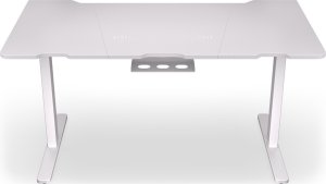 Biurko Endorfy Biurko Endorfy Atlas L Electric Białe 150 cmx78 cm + Uchwyt na monitor Atlas Single Onyx White 28