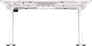 Biurko Endorfy Biurko Endorfy Atlas L Electric Białe 150 cmx78 cm + Uchwyt na monitor Atlas Single Onyx White 32