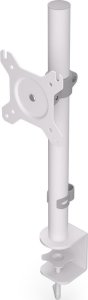 Biurko Endorfy Biurko Endorfy Atlas L Electric Białe 150 cmx78 cm + Uchwyt na monitor Atlas Single Onyx White 44
