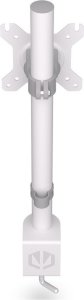 Biurko Endorfy Biurko Endorfy Atlas L Electric Białe 150 cmx78 cm + Uchwyt na monitor Atlas Single Onyx White 48