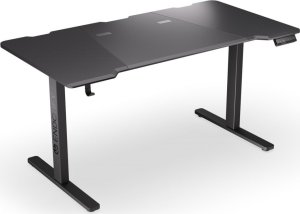 Biurko Endorfy Biurko Endorfy Atlas L Electric Czarne 150 cmx78 cm + Uchwyt na monitor Atlas Single 2