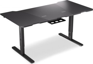 Biurko Endorfy Biurko Endorfy Atlas L Czarne 150 cmx78 cm + Uchwyt na monitor Atlas Single 4