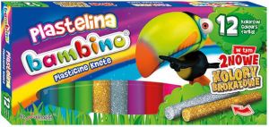 Bambino Plastelina 12 kolorów 3