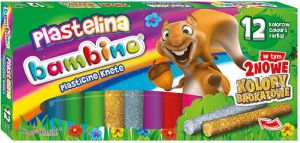 Bambino Plastelina 12 kolorów 4